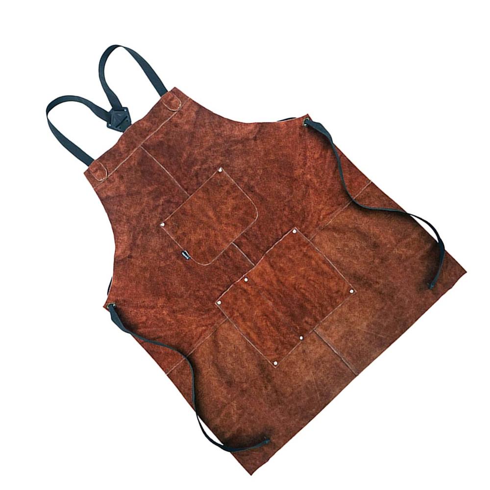 Tablier Cuir à Sangles Croisées