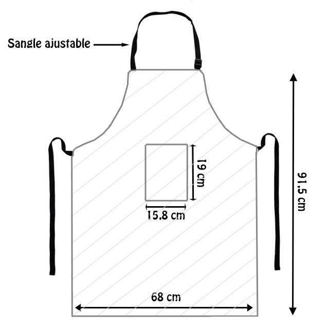 Tablier Personnalisé Homme