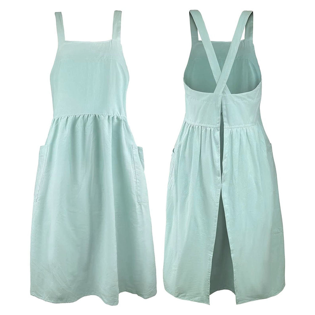 Tablier Japonais Bleu Clair