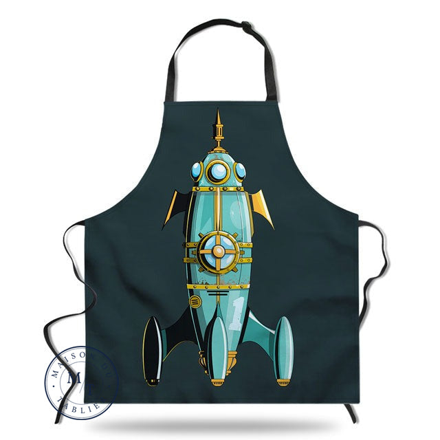 Tablier de Cuisine Fusée