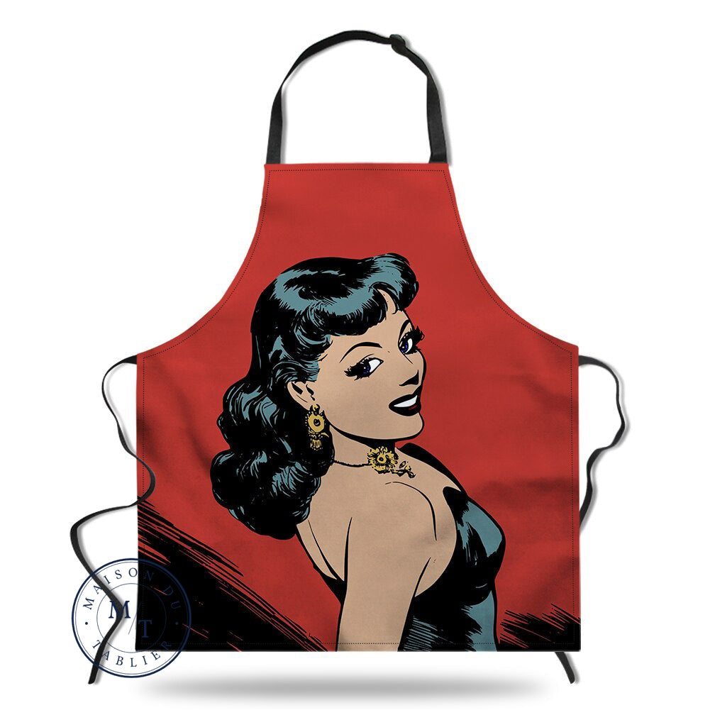 Tablier de Cuisine Femme Vintage