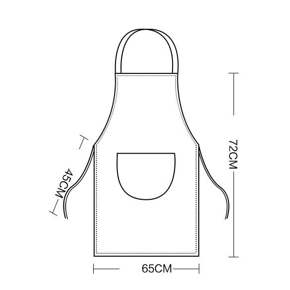 Tablier de Cuisine Femme avec Essuie Mains