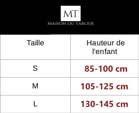 Tablier de Peinture Garcon