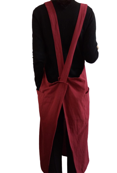 Tablier Japonais Rouge