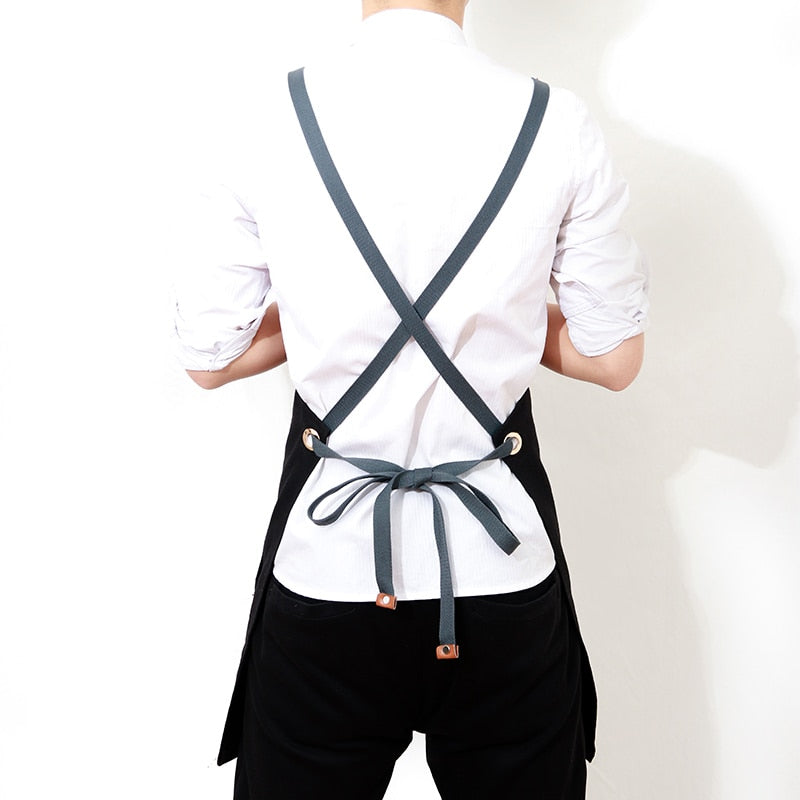 Tablier de Cuisine Croisé dans le Dos