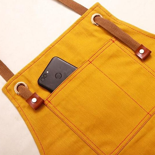 Tablier de Cuisine Jaune