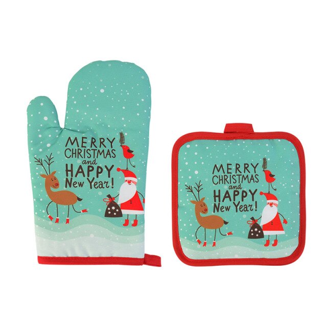 Gant de Cuisine Noël