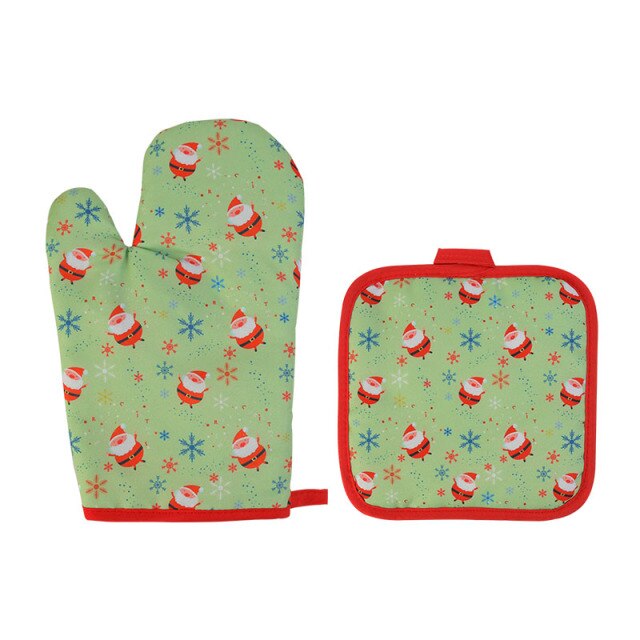 Gant de Cuisine Noël