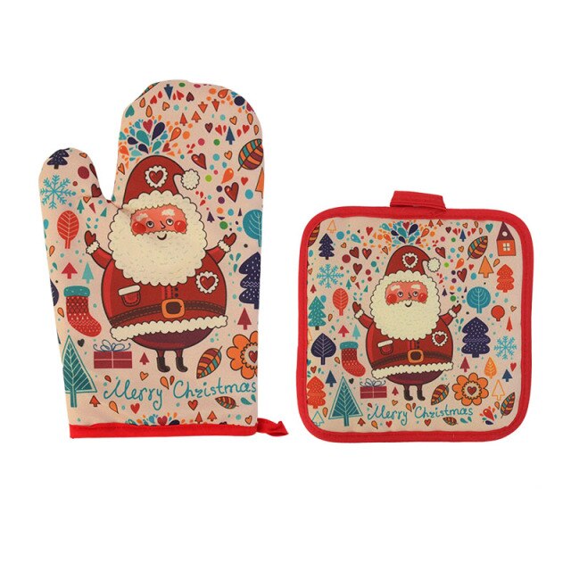 Gant de Cuisine Noël