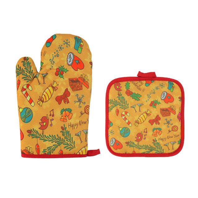 Gant de Cuisine Noël