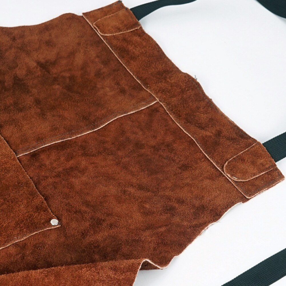 Tablier Cuir à Sangles Croisées