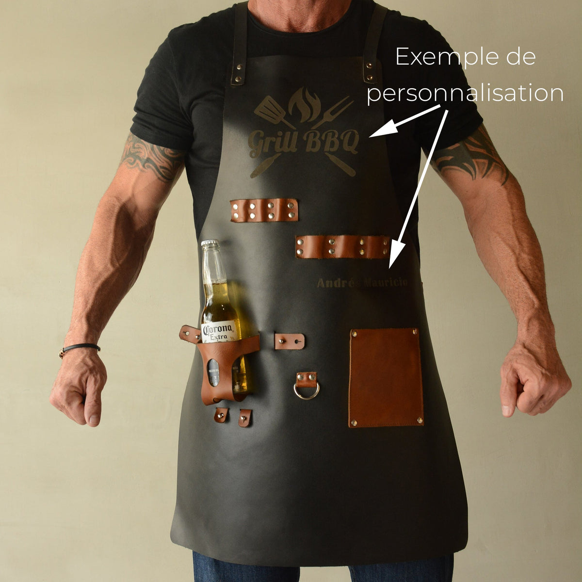 Tablier Cuir Barbecue