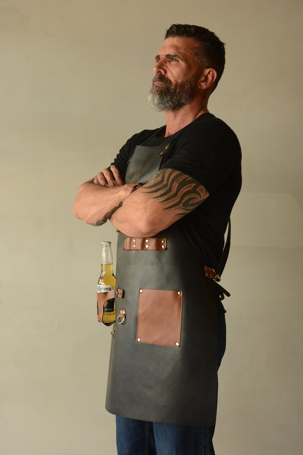 Tablier Cuir Barbecue