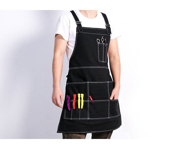 Tablier de Cuisine Noir pour Homme