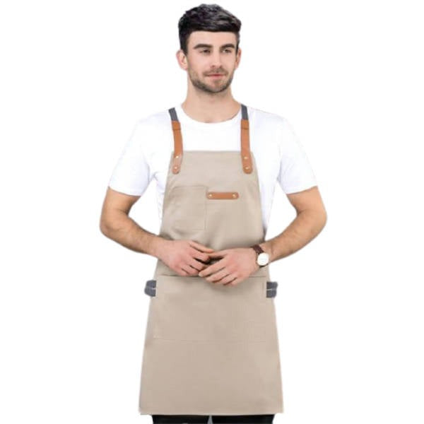 Tablier de Cuisine Beige Homme