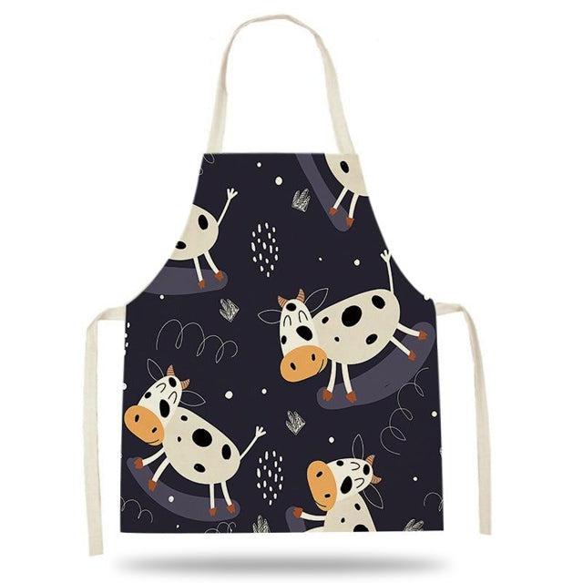 Tablier de Cuisine Enfants Vache