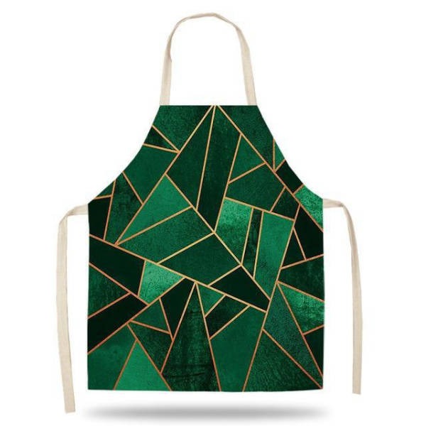 Tablier de Cuisine Vert Émeraude