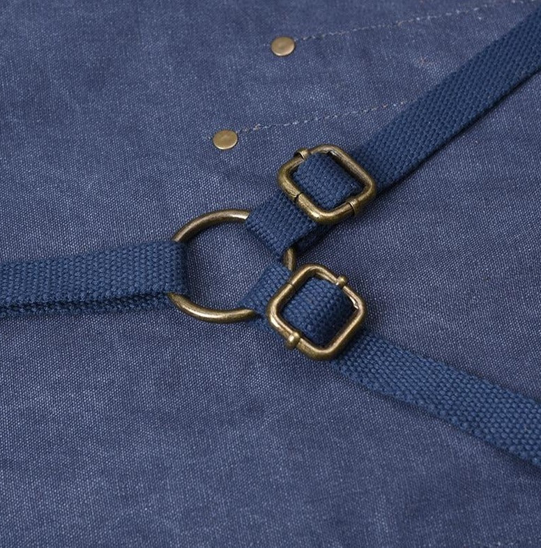 Tablier Jean et Cuir