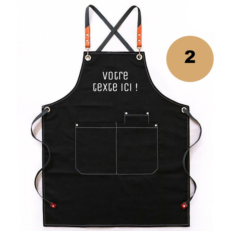 Tablier de Cuisine Homme Personnalisé