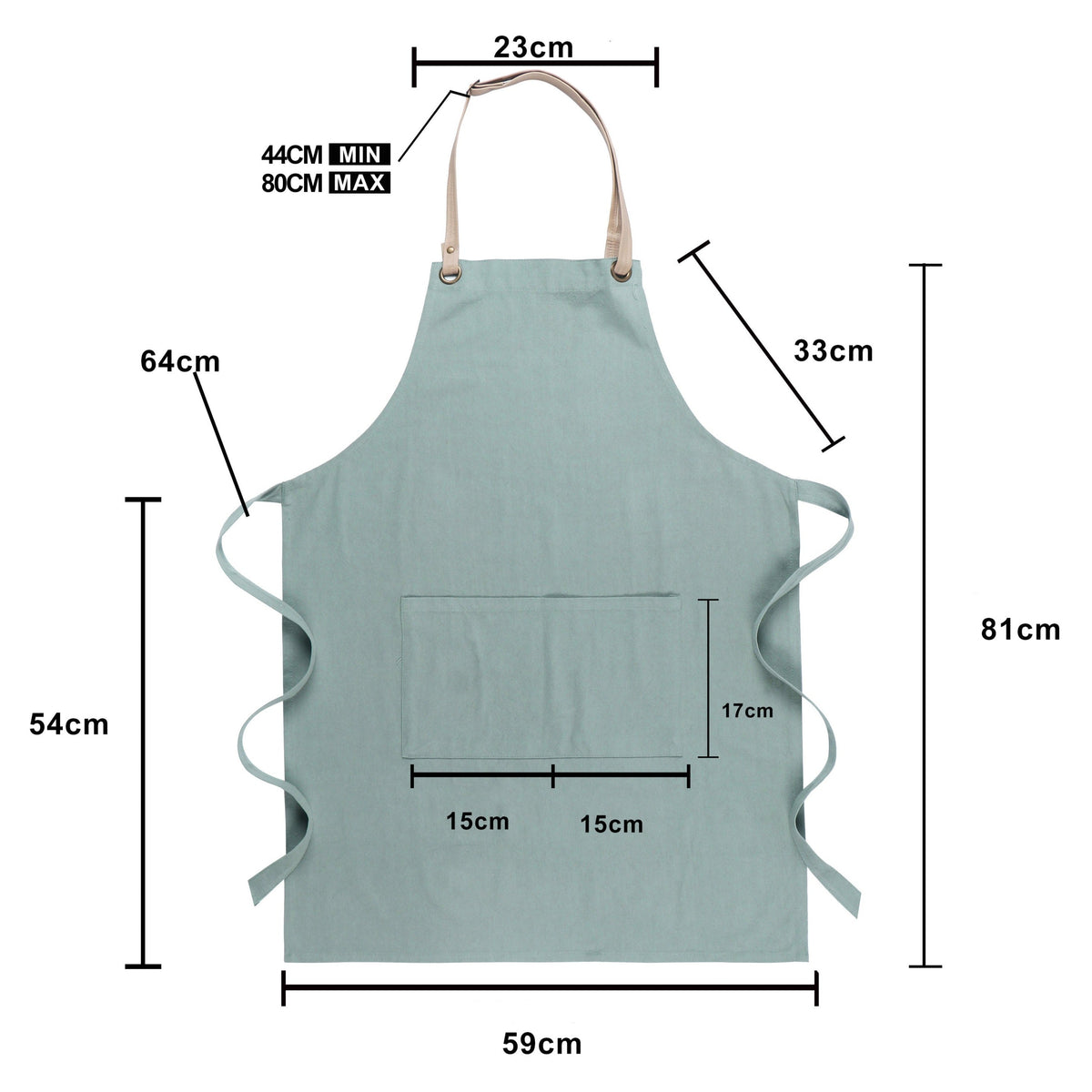 Tablier Lin et Coton