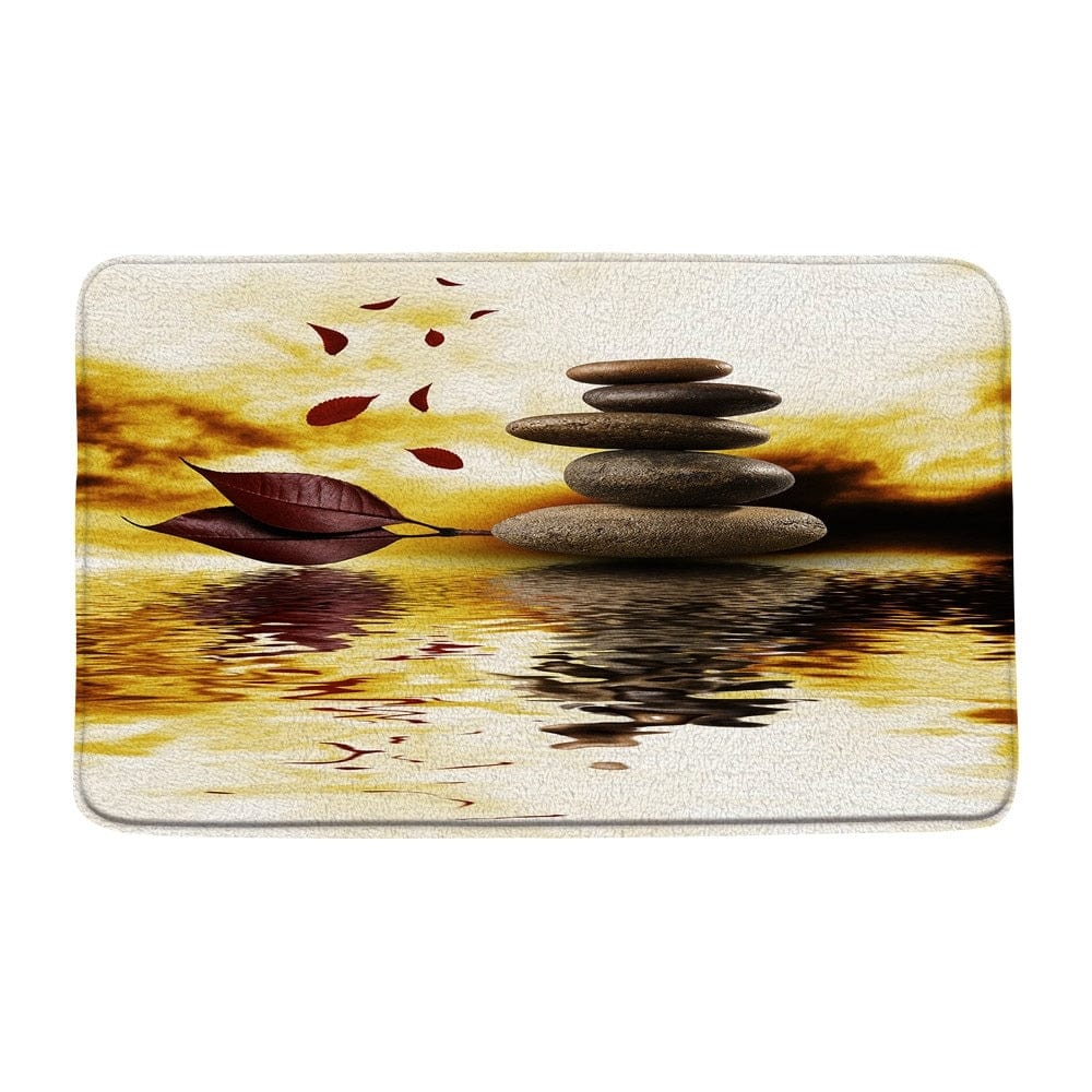 Tapis de Salle de Bain Zen